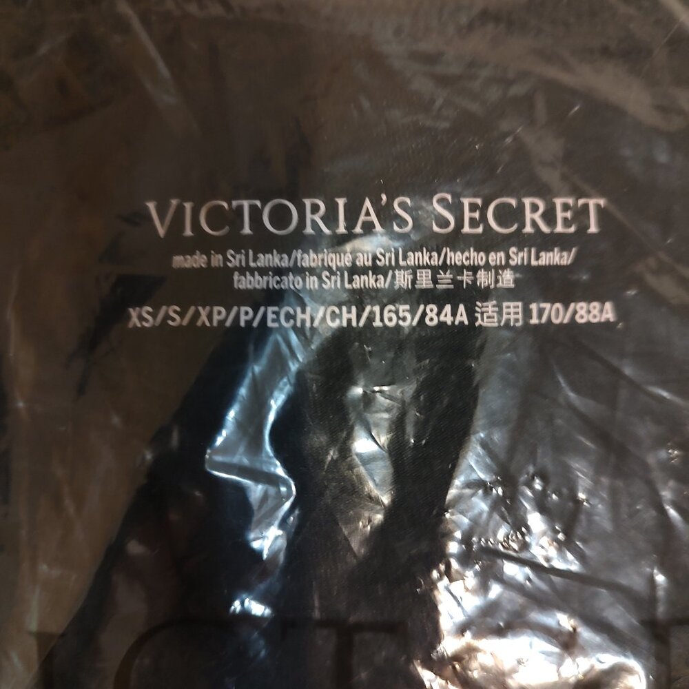 VICTORIA'S SECRET Modal 3-Piece Pajama Lounge Set Black XS/S